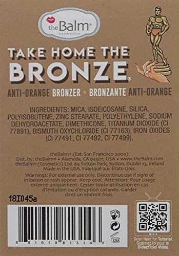theBalm textura satinada en la piel para bronceado