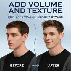 THEMANCODE ingredientes con sal del mar para textura y cuidado del cabello.