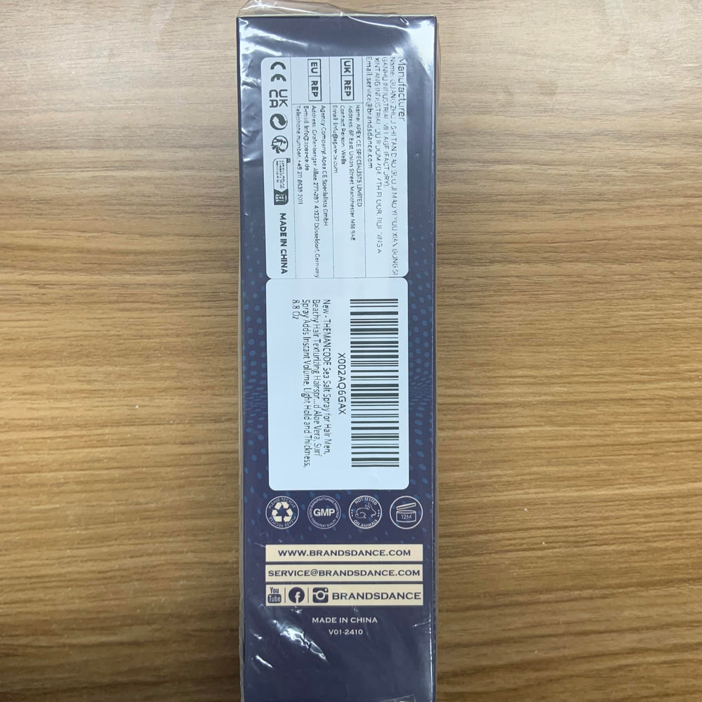 THEMANCODE tamaño de viaje, compacto y práctico para retoques rápidos.