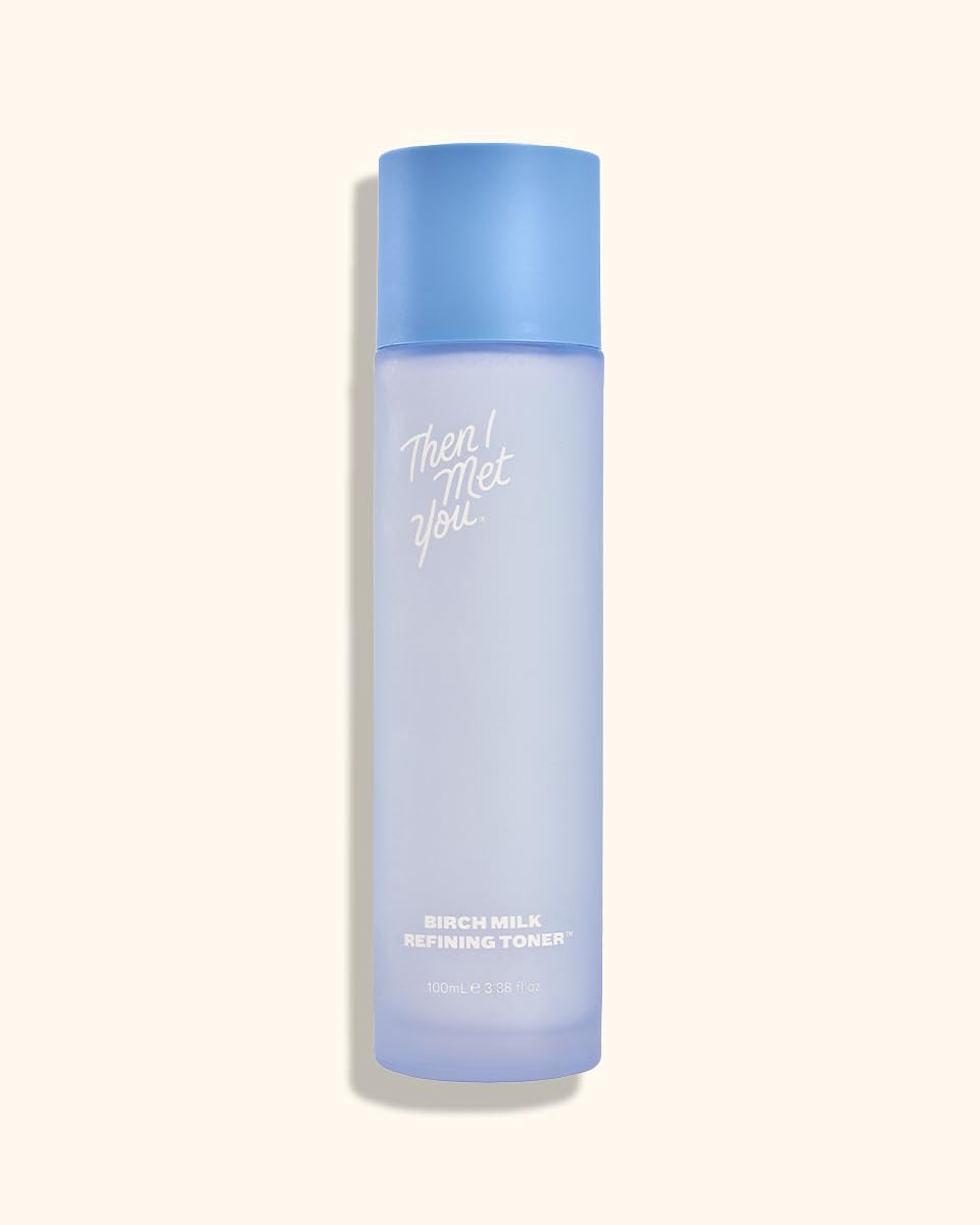 Then I Met You Birch Milk Toner: dispensador facilita la aplicación diaria.