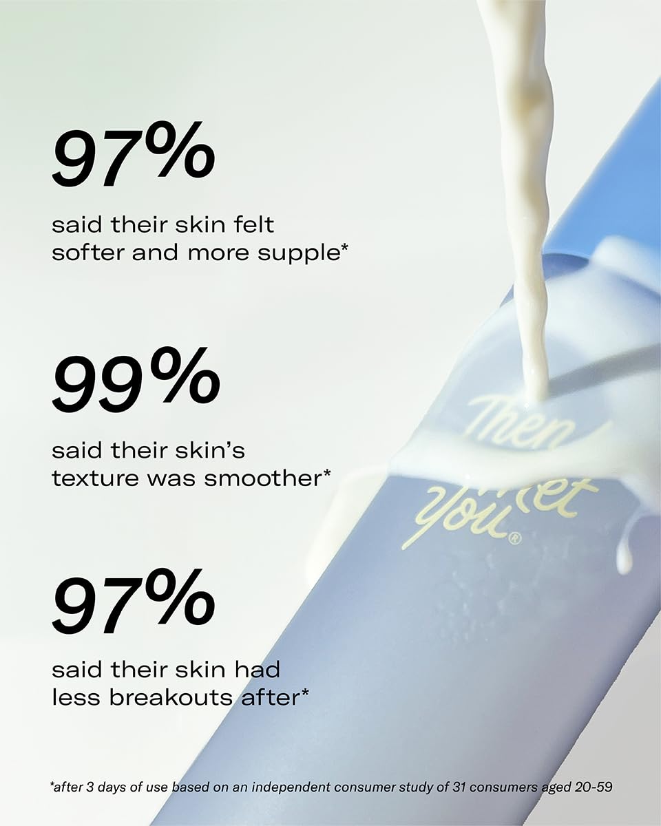 Then I Met You Birch Milk Toner: rutina de skincare para piel refinada.