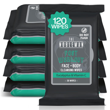 The Nobleman wipes post-workout kit shown for quick, full-body cleanse