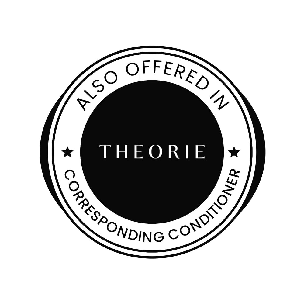 Theorie Helichrysum y Plum Champú, aplicación en cabello reseco para hidratación intensiva.