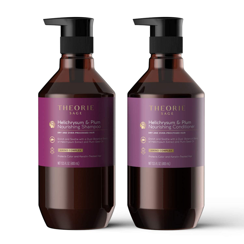 Theorie Helichrysum y Plum Champú, extracto de Ginkgo Biloba que fortalece.