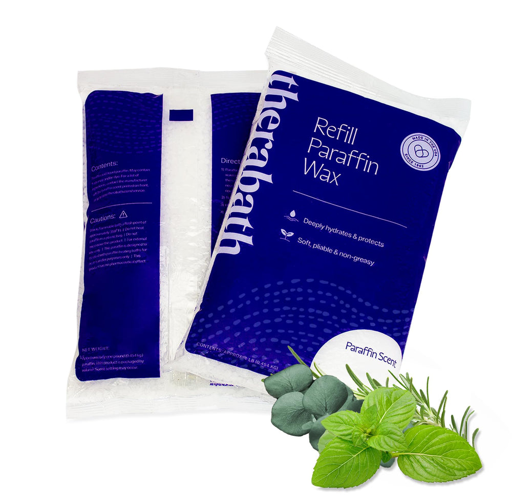 Therabath paraffin wax refill for hands and feet, ideal for at-home warmth and skin hydration.