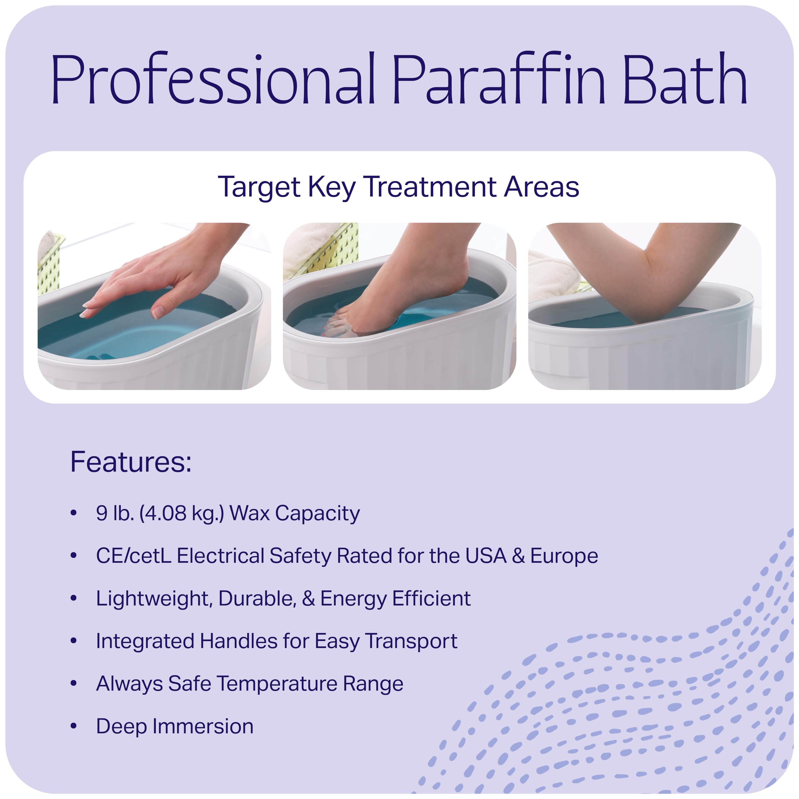 Therabath TB6, fabricado en Estados Unidos, calidad y durabilidad confiables.