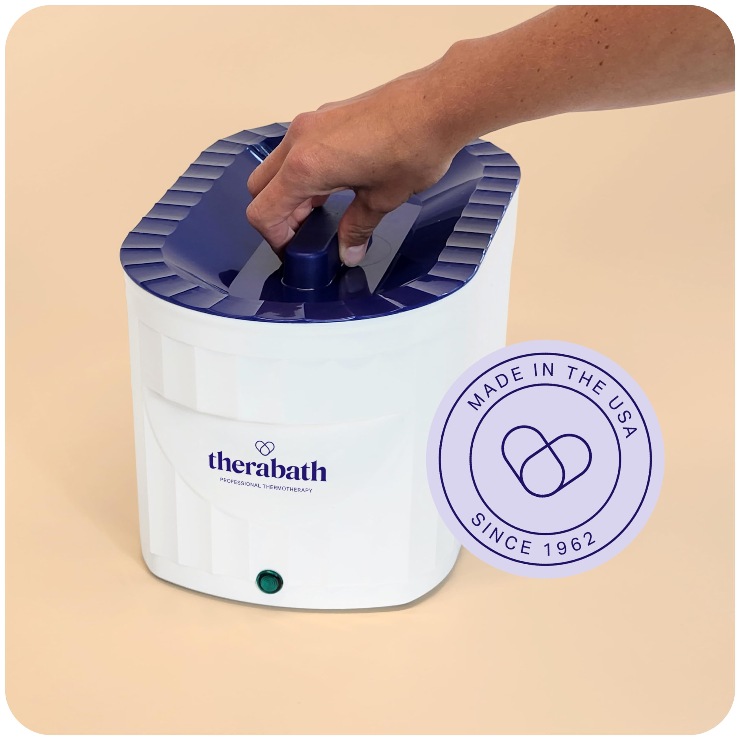 Therabath TB6, rango de temperatura seguro las 24 horas.