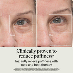 TheraFace Desinflador Facial portátil perfecto para viaje y retoques.
