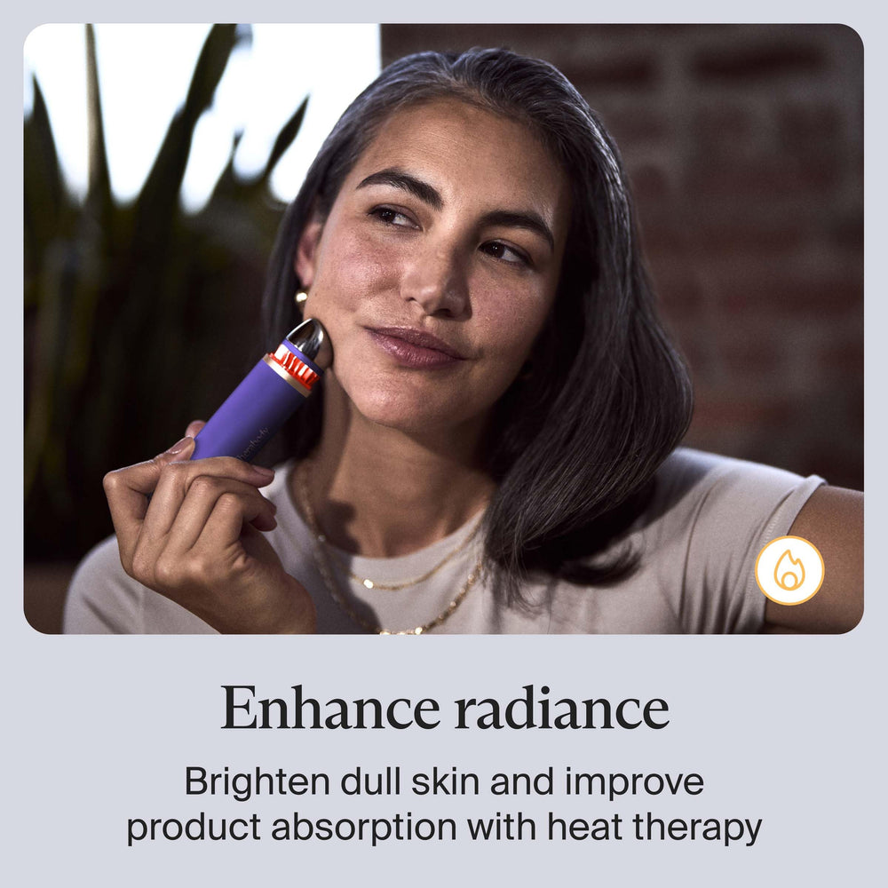TheraFace diseño compacto Indigo ideal para viaje y uso diario