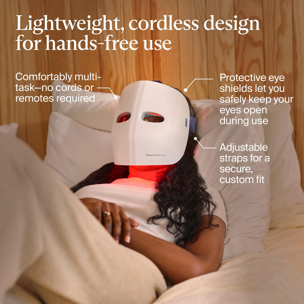 TheraFace Glo masaje cuero cabelludo para experiencia relajante