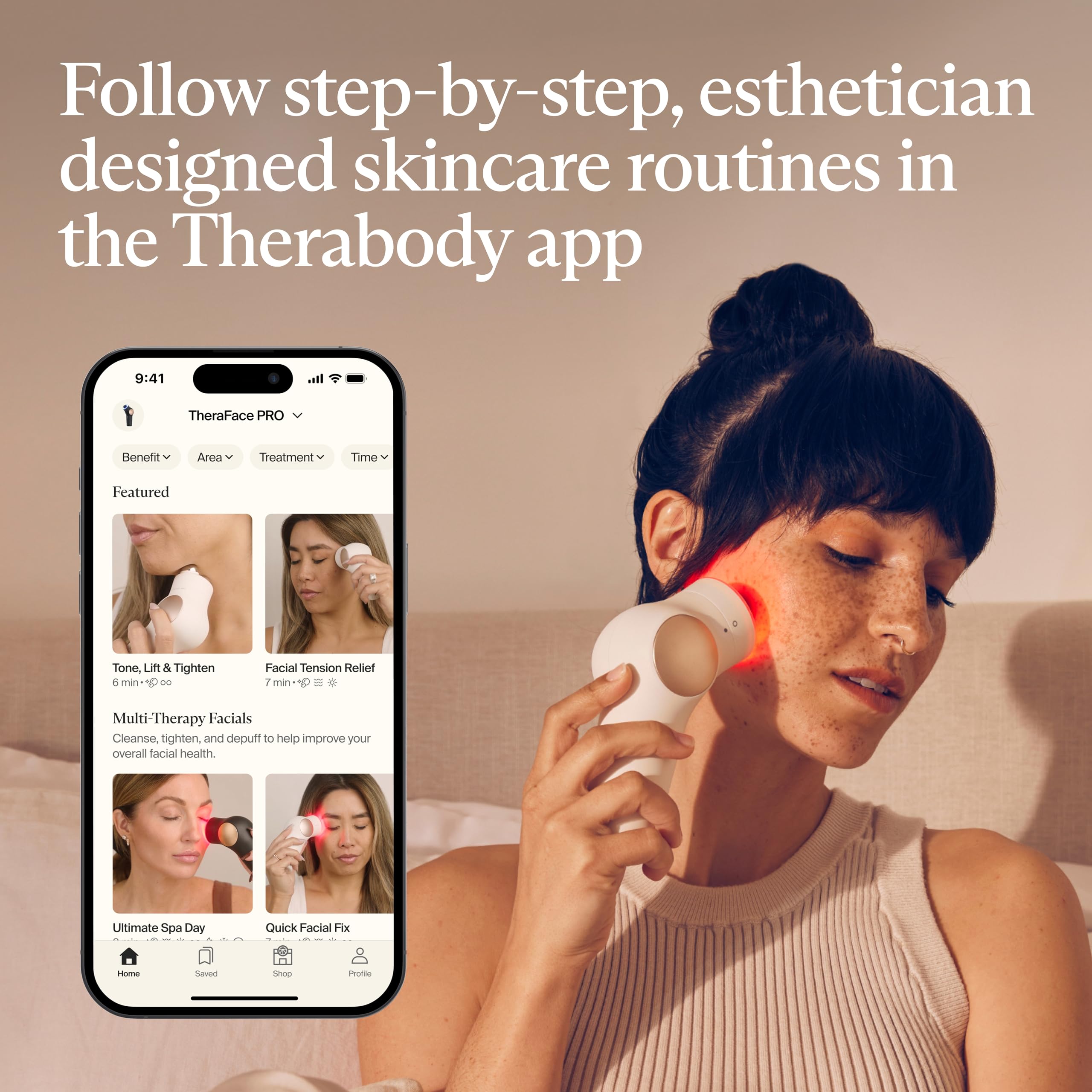 TheraFace PRO como regalo considerado para el cuidado de la piel.