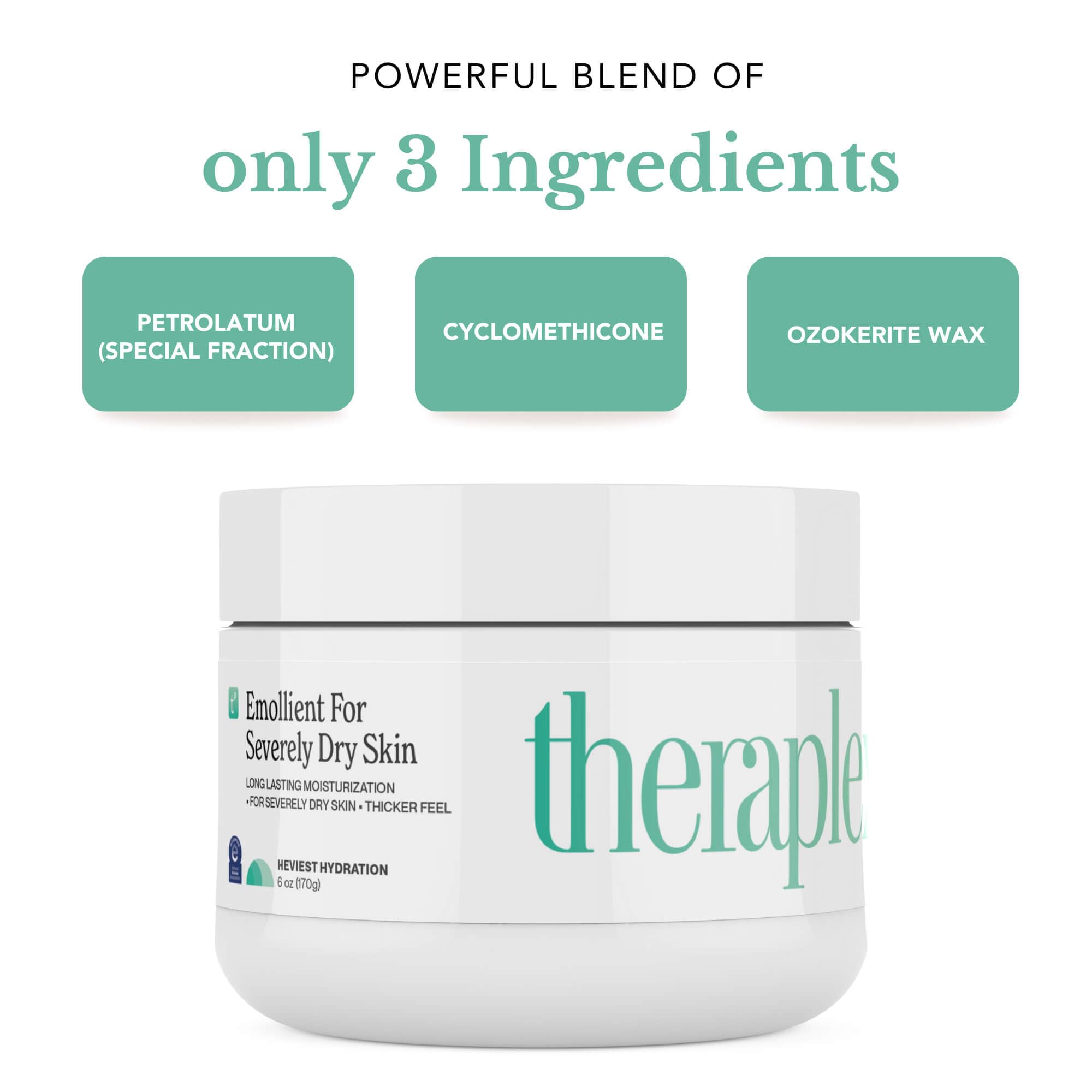 Theraplex Crema Emoliente recomendada por dermatólogos para el cuidado de la piel.