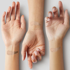 THESAEM concealer applied with brush for precise coverage
