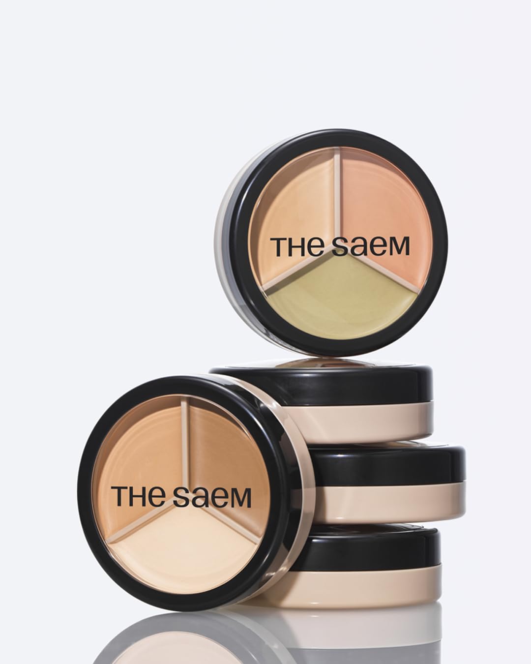 THESAEM Cover Perfection brush included with palette for precise application