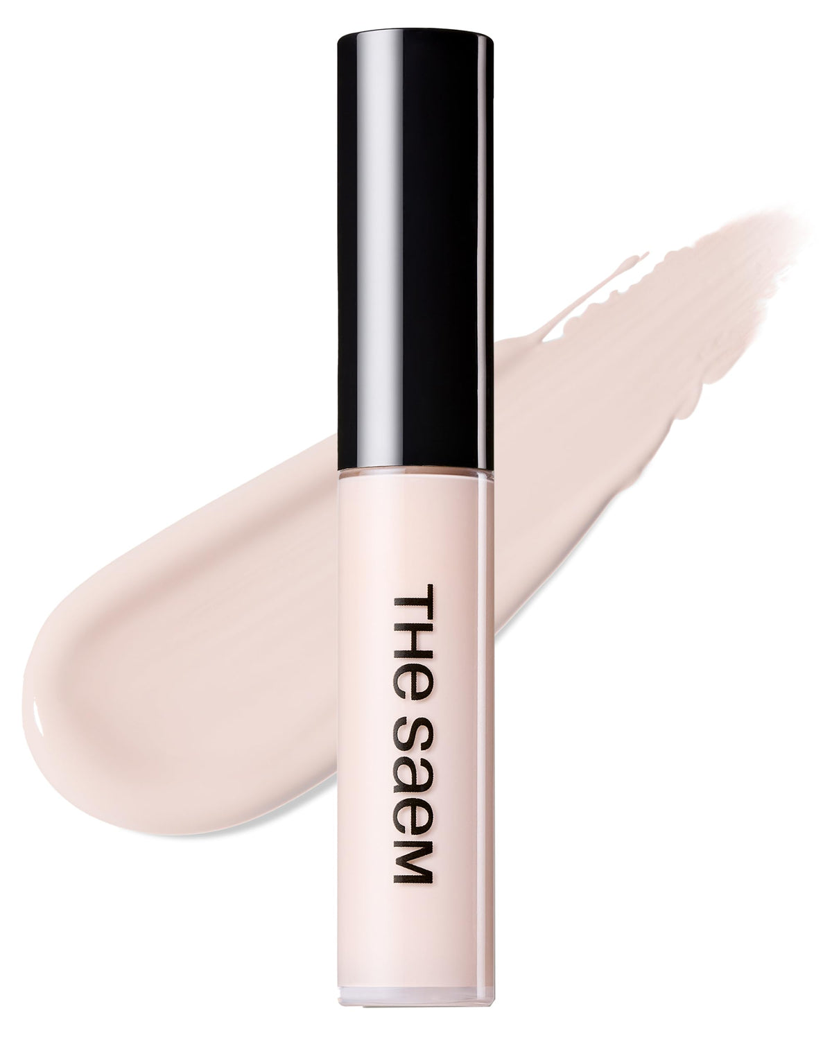 THESAEM Cover Perfection Tip Corrector Iluminador con aplicador esponja para aplicación precisa.