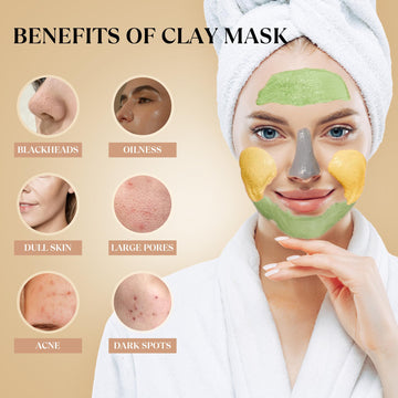 THESKCARE textura y aplicación de mascarilla en la piel para una experiencia suave.