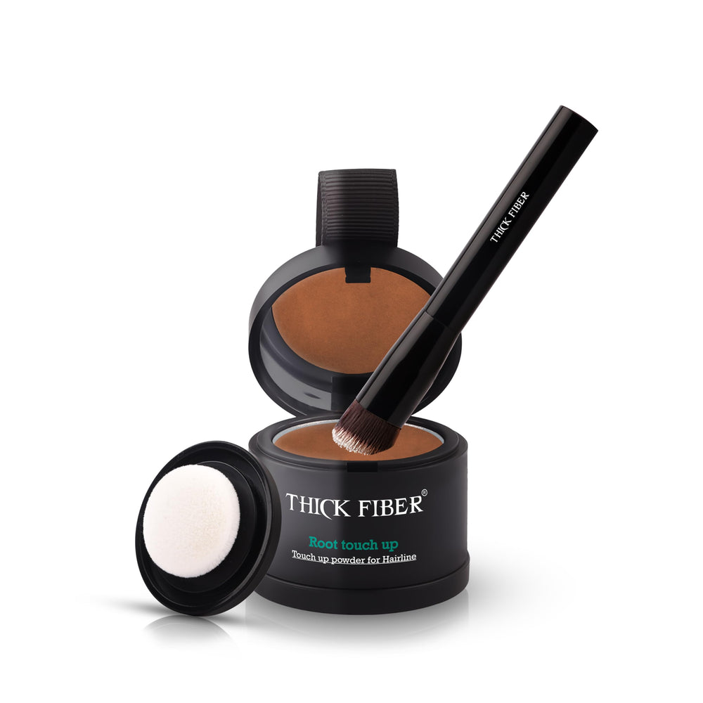 Thick Fiber kit retouche racines: correcteur rapide pour une ligne frontale plus dense.