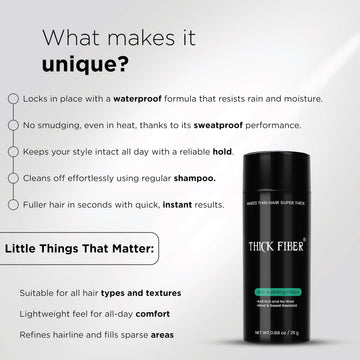 Thick Fiber: pack de dos unidades para uso prolongado.