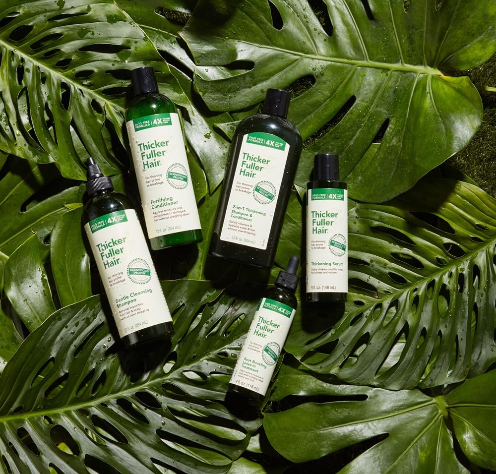 Thicker Fuller Hair: ideal para cabello teñido o sensible con cuidado suave.