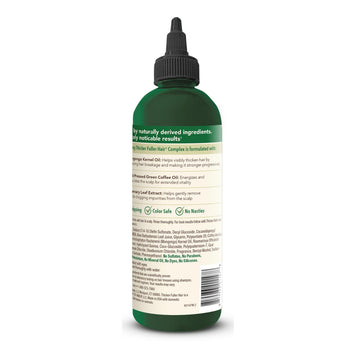 Envase de 355 ml de Thicker Fuller Hair, práctico para uso diario.