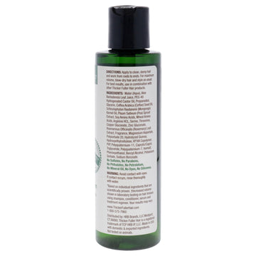 Thicker Fuller Hair sérum: aplicación para cabello, aporta volumen visible y plenitud.
