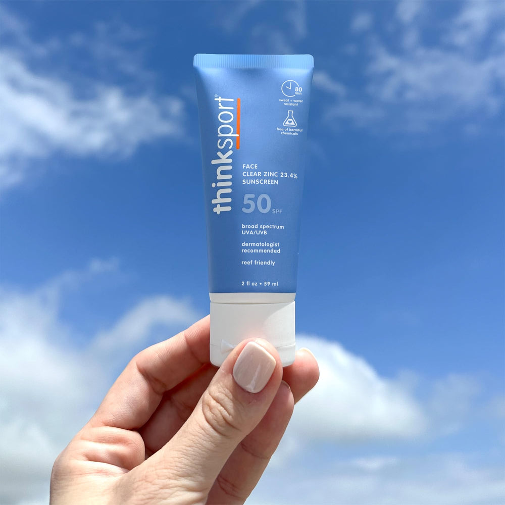 Thinksport: protección UV de amplio espectro para rostro.