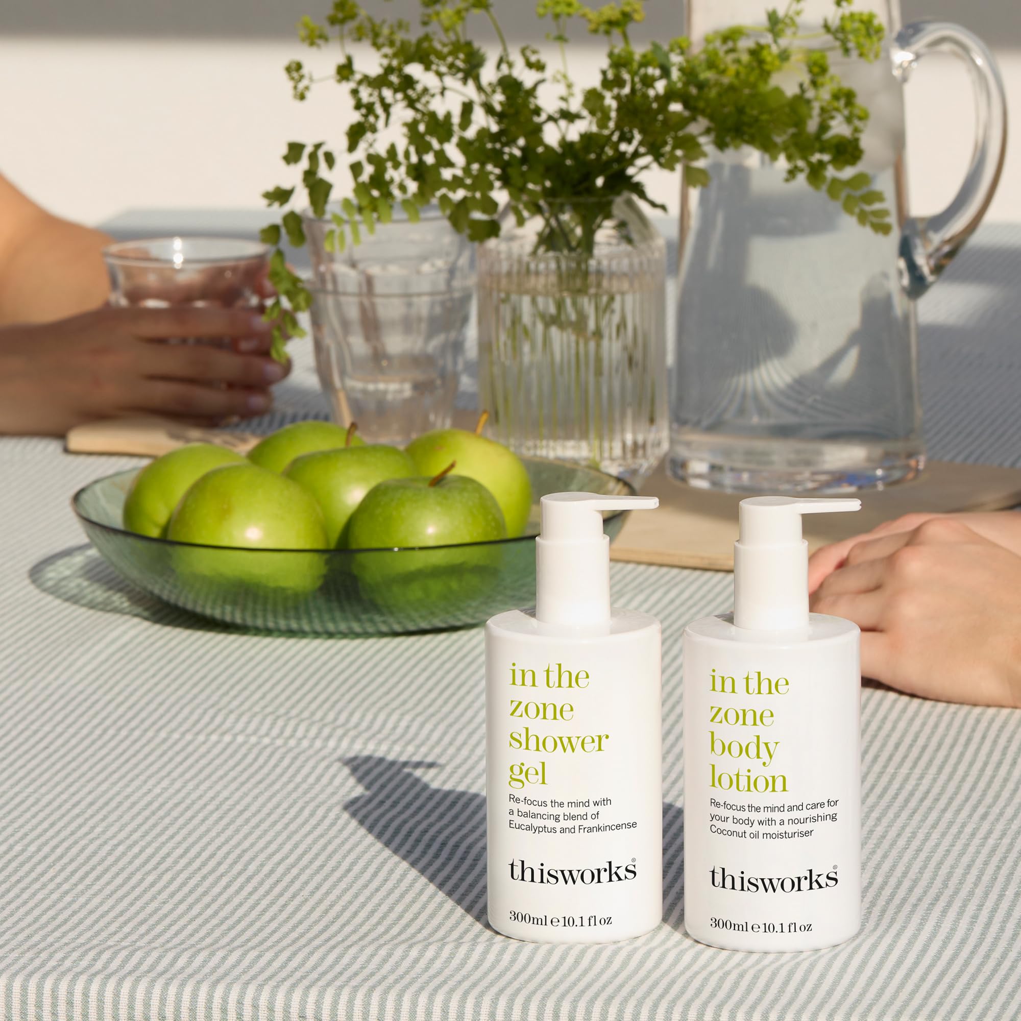 THISWORKS In The Zone, aroma eucalipto y petitgrain, sensación vigorizante