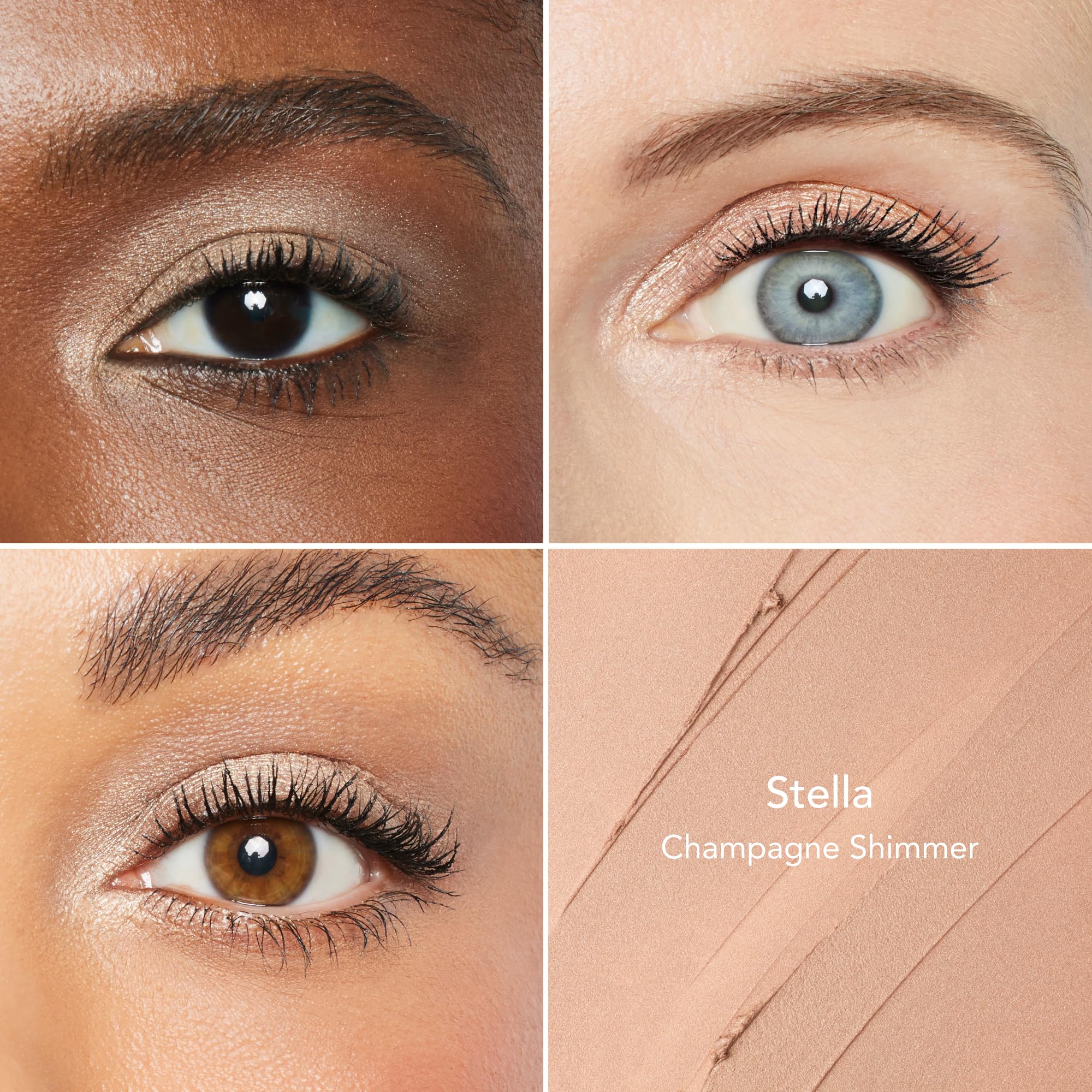 Thrive Causemetics Brilliant Eye Brightener para aplicación en párpados y pliegues.