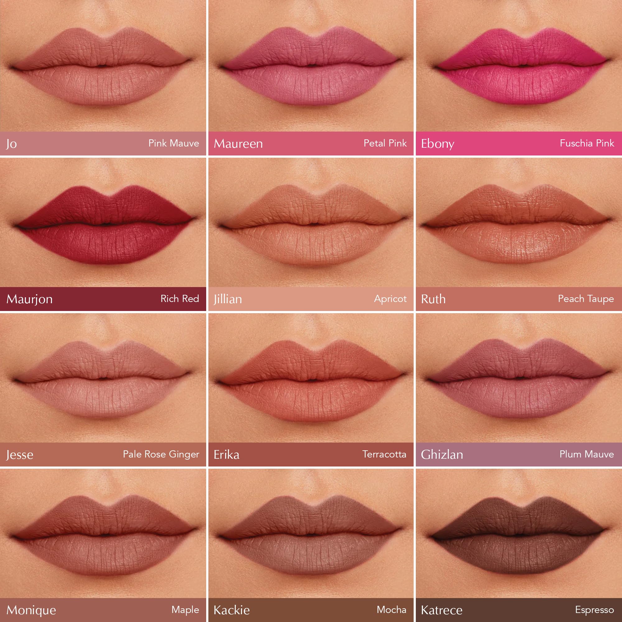 Thrive Causemetics tono Jo Pink Mauve: color favorecedor para varios looks.