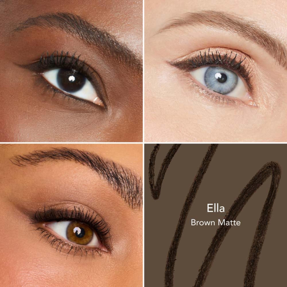 Delineador Infinity Thrive con punta difuminable para looks suaves.