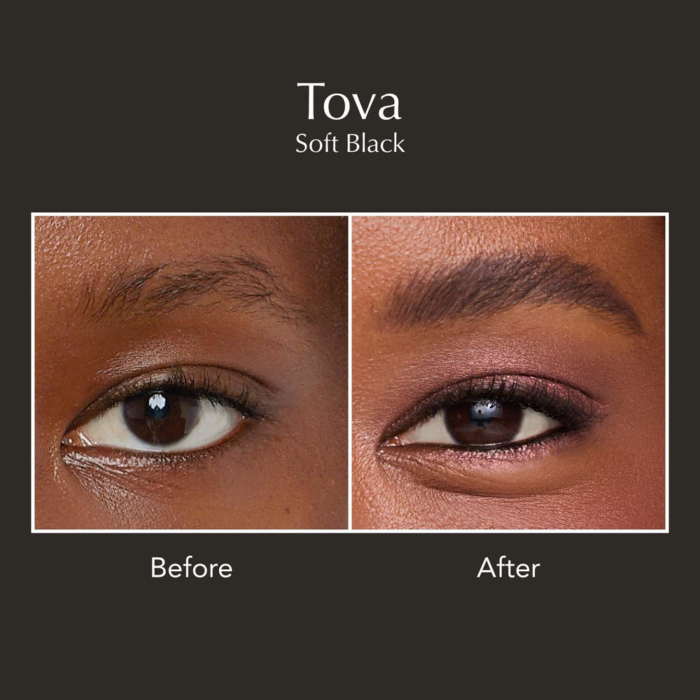 Muestra de color Thrive Causemetics Instant Brow Fix para ver tono antes de aplicar.