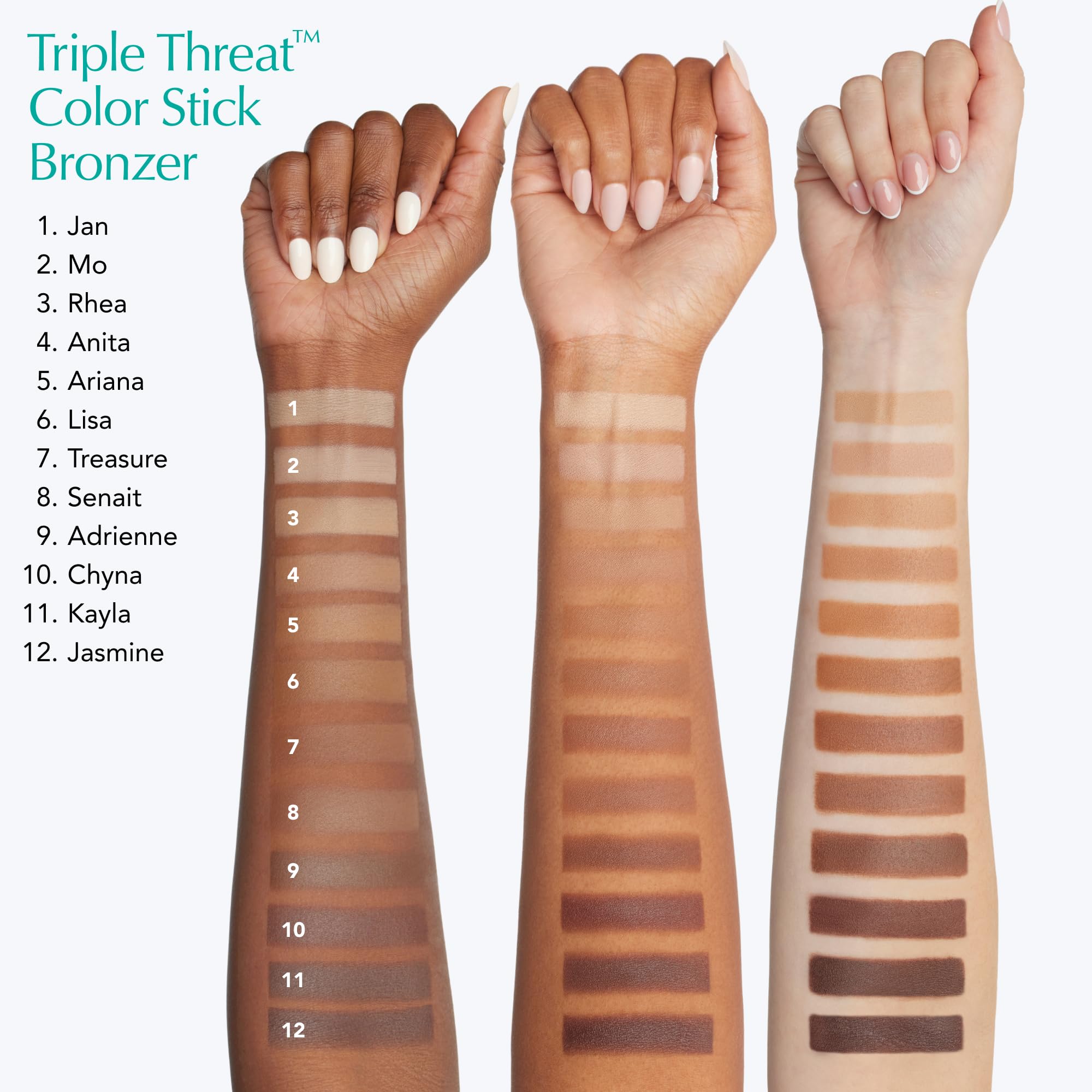 Thrive Causemetics Triple Threat Color Stick – formule imperméable et anti-transfert pour tenir toute la journée.