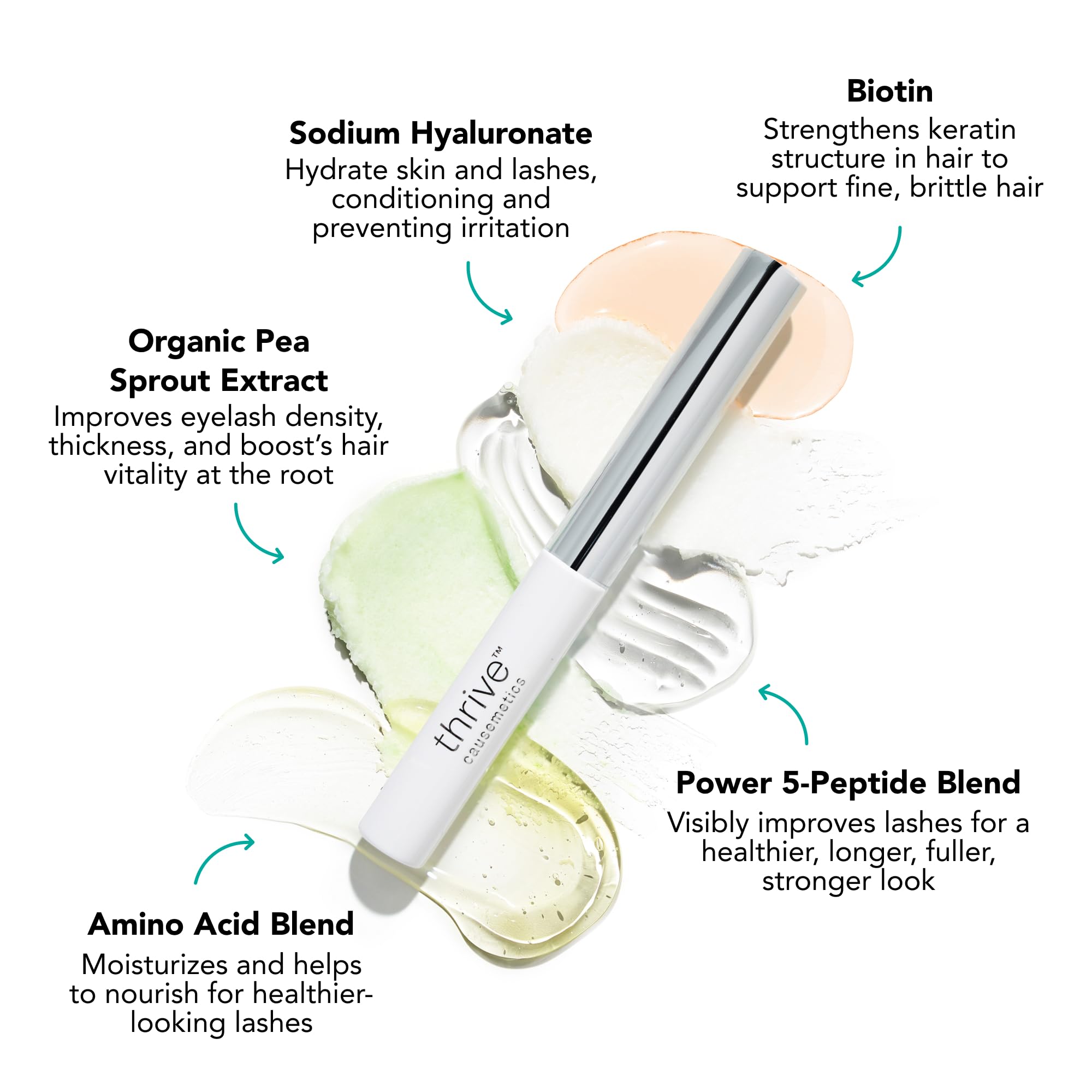 Thrive Causemetics Liquid Lash Extensions Serum vegano y libre de parabenos
