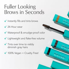 Thrive Causemetics Fijador Instantáneo de Cejas: definición natural en segundos.