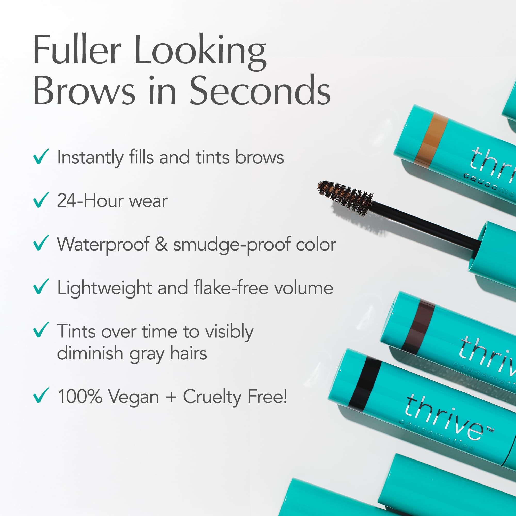 Thrive Causemetics Instant Brow Fix Audrey, definición natural para cejas