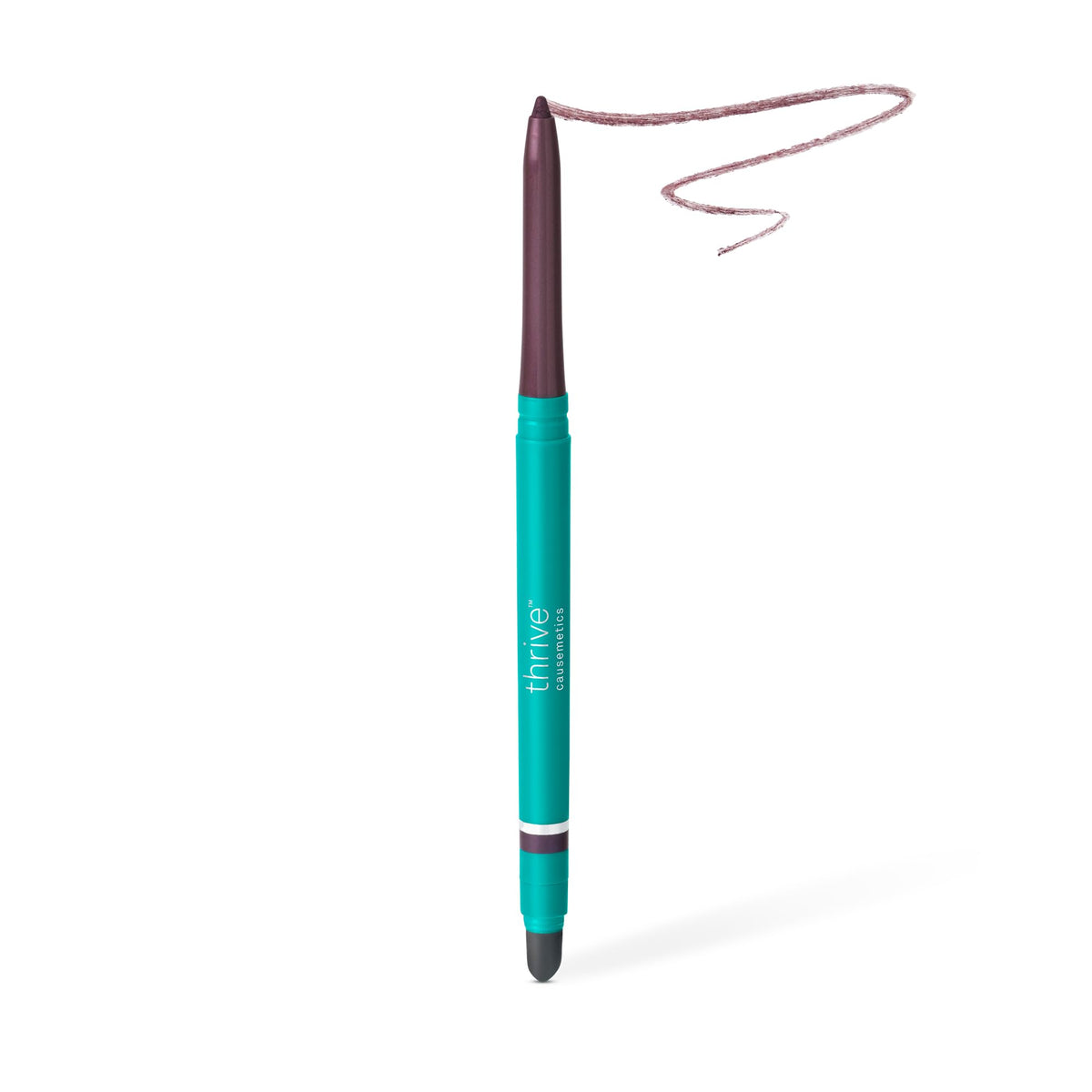 Thrive Causemetics Infinity Alondra Berenjena Brillo: color intenso y duradero.