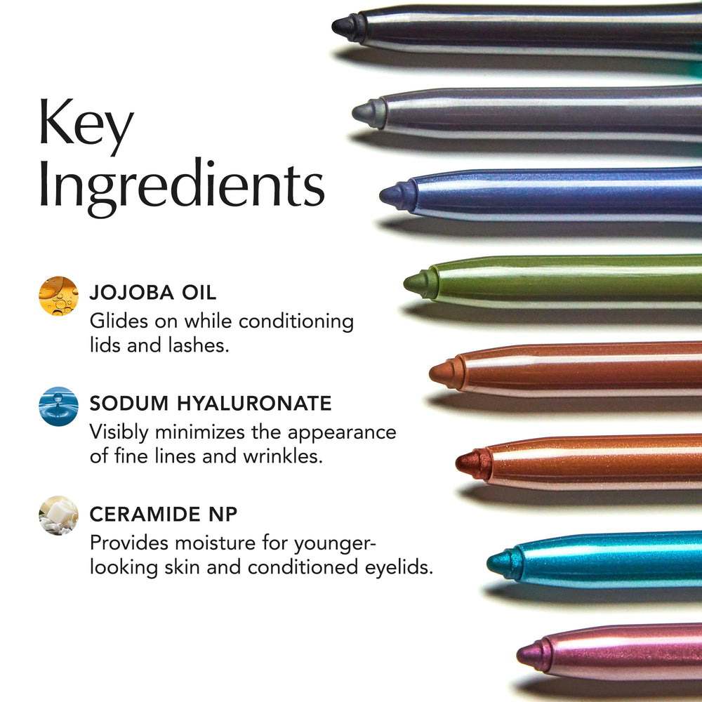 Thive Infinity Eyeliner acide hyaluronique et céramides hydratent les paupières sensibles.