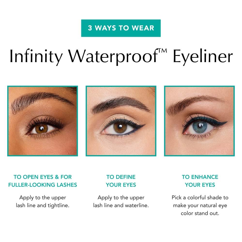 Thrive Infinity Eyeliner soin nourrissant avec jojoba et beurre de karité.