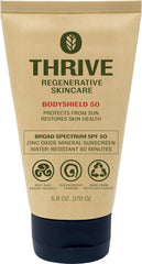 Protector solar Thrive Natural Care en botella con protección para arrecifes