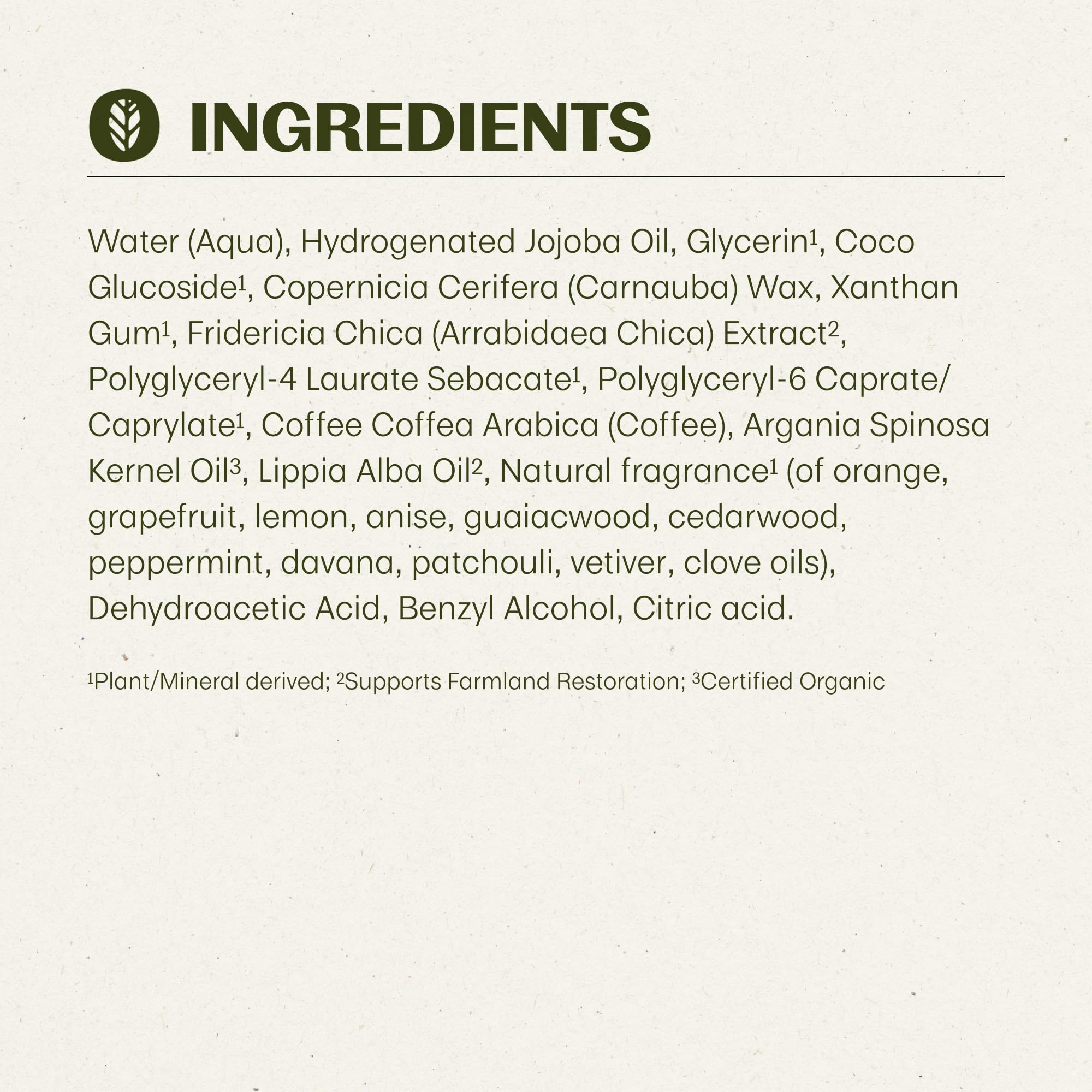 Thrive Natural Care Face Scrub apto vegano y libre de gluten
