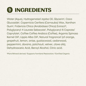 Thrive Natural Care Face Scrub apto vegano y libre de gluten