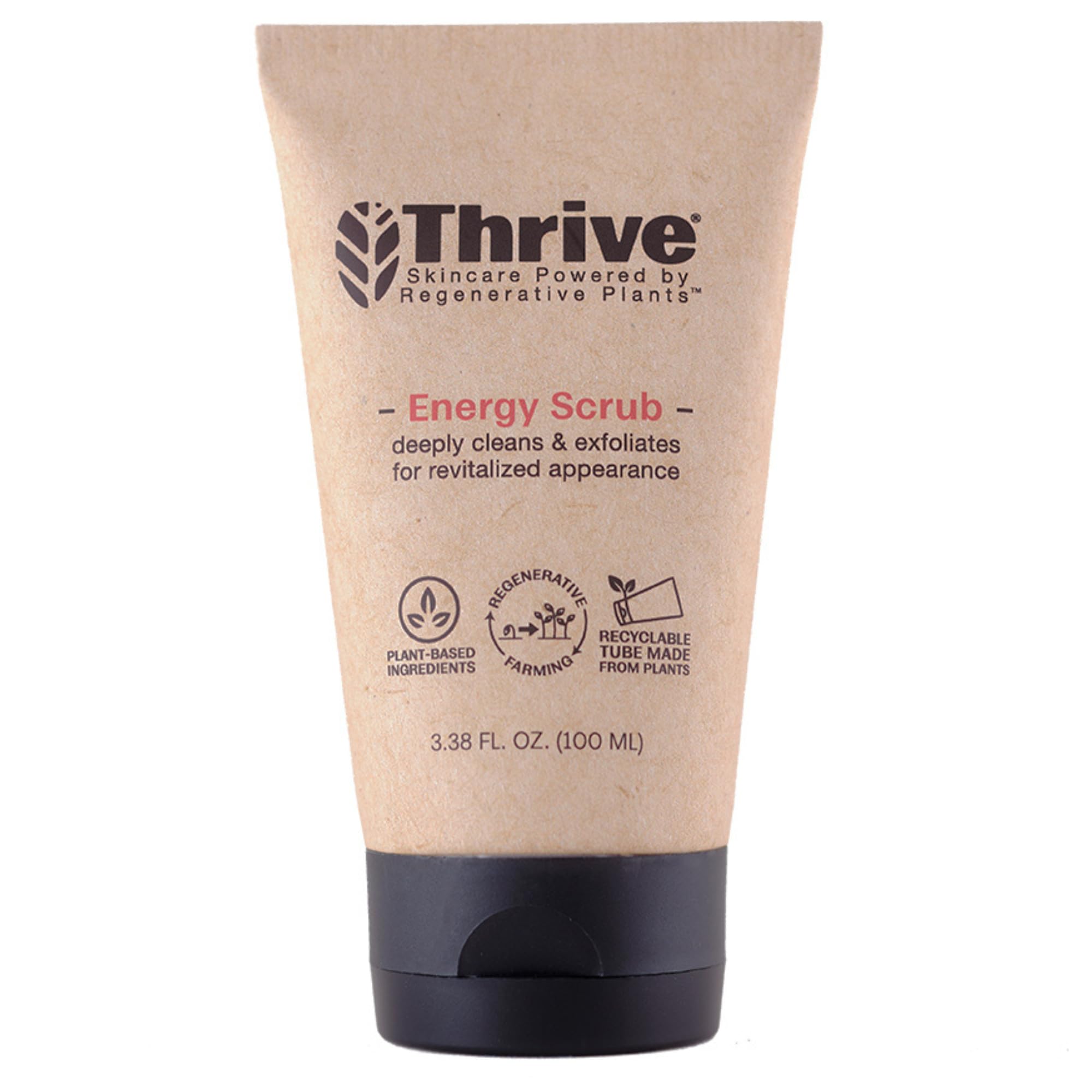 Thrive Natural Care Face Scrub exfoliación suave para limpiar y revitalizar la piel