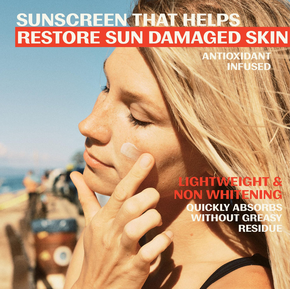 Protector solar Thrive para rostro, dispensador suave de uso diario