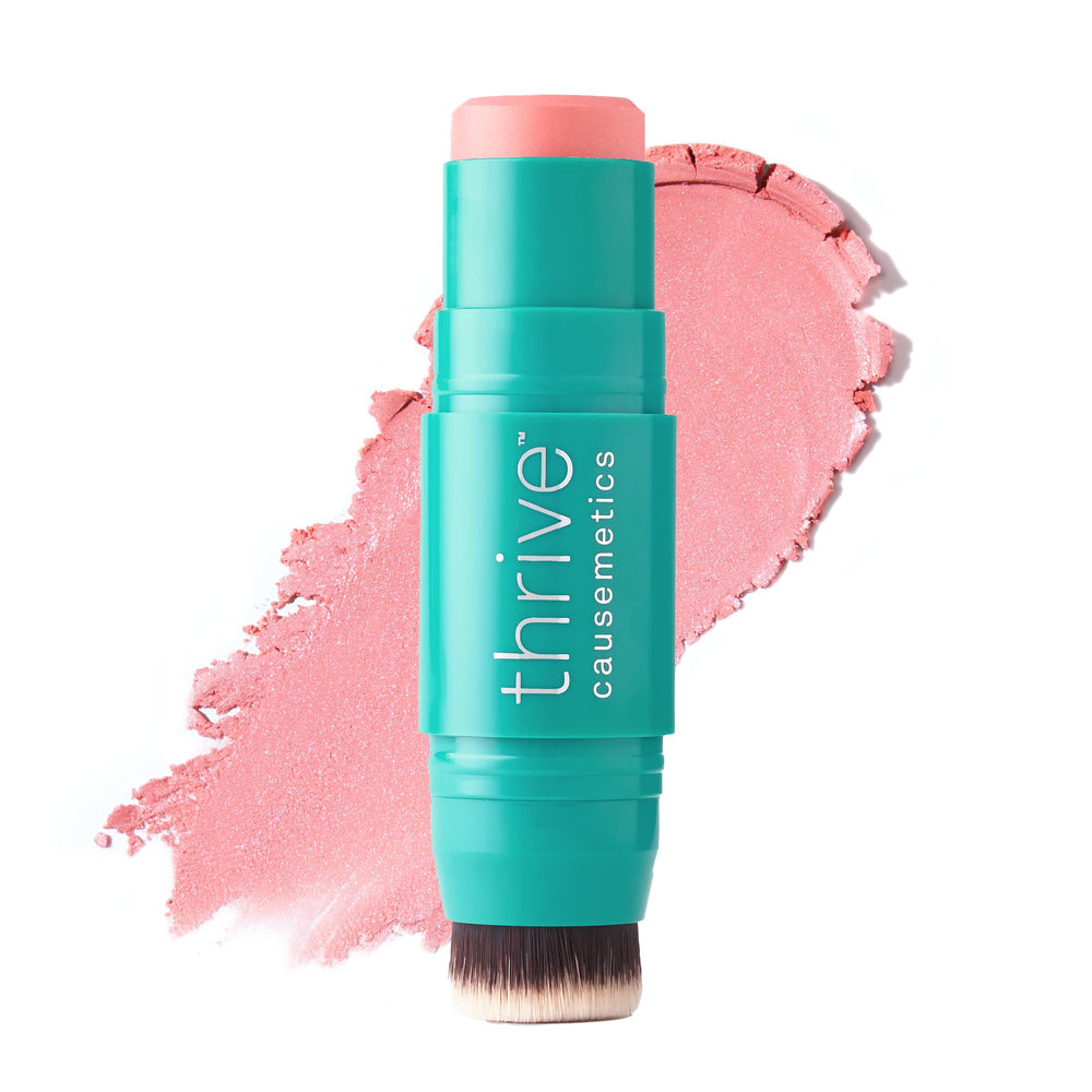 Thrive Triple Threat Color Stick crema de colorete suave para un acabado natural