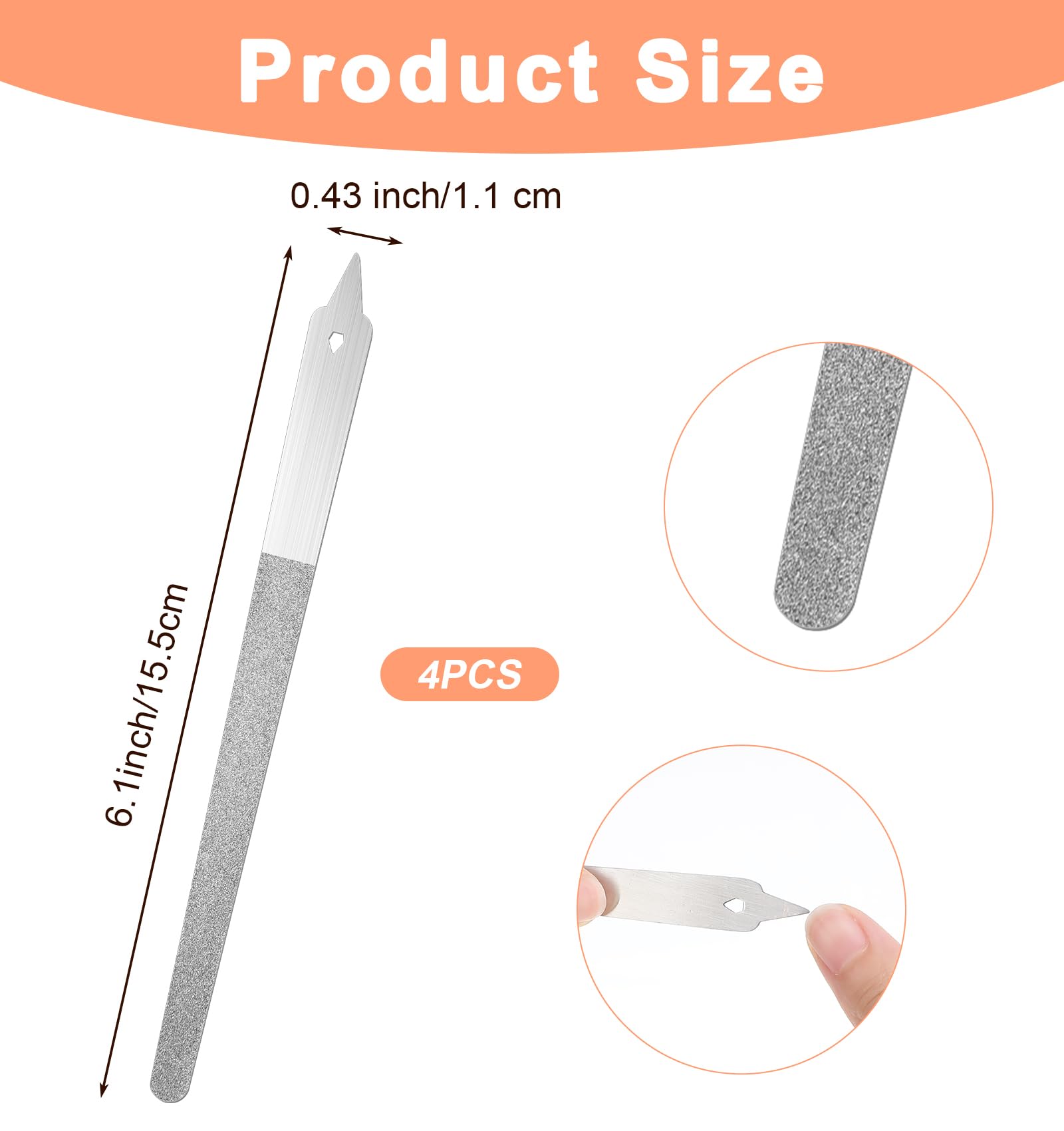 Lima Thrymme diamante doble grano: suaviza y pule uñas
