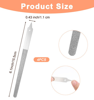 Lima Thrymme diamante doble grano: suaviza y pule uñas