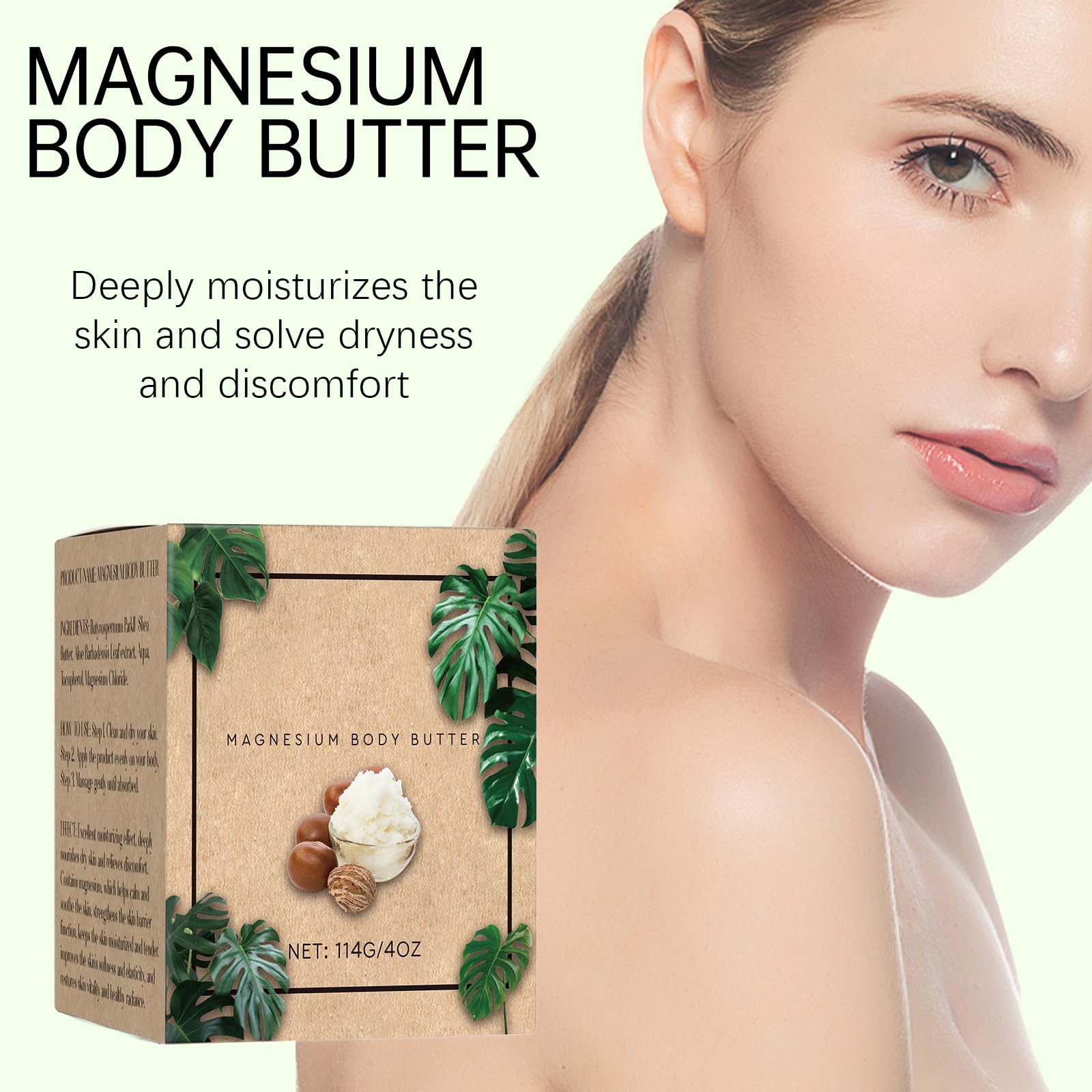 THUIOP crema magnesio, textura sedosa que se absorbe fácilmente.
