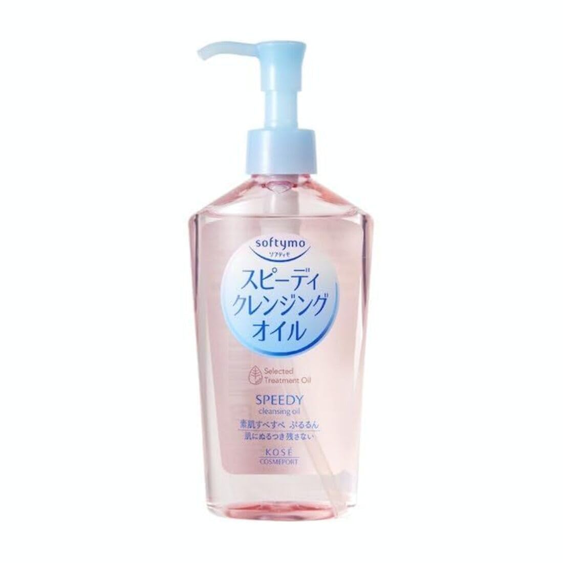 Thunder Tech KOSE Softymo Speedy Cleansing Oil bottle, 230ml, quick makeup removal.