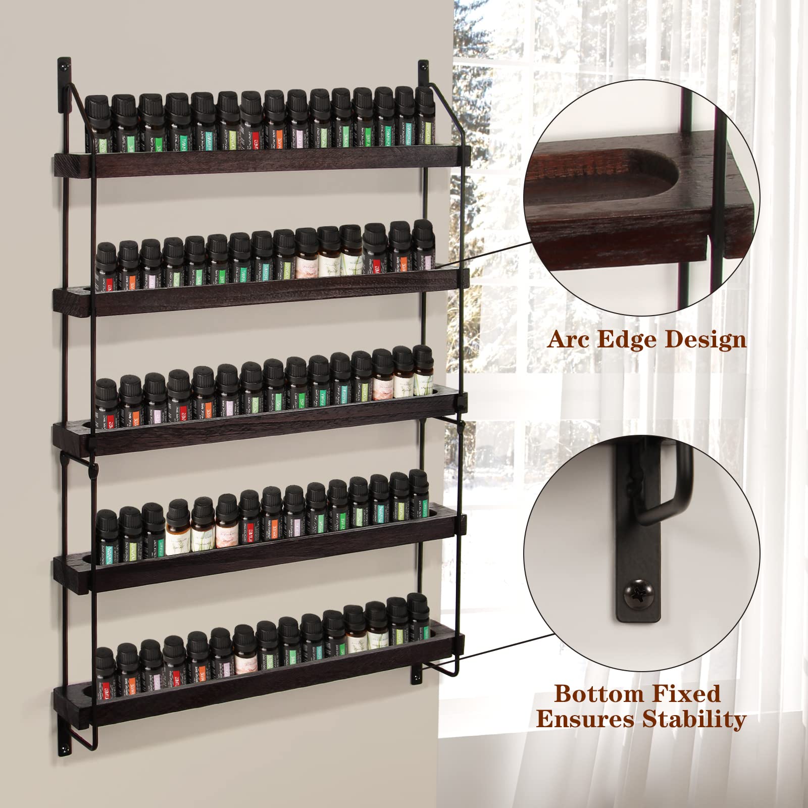THYGIFTREE estantería de pared montada; solución decorativa y funcional para tu colección.