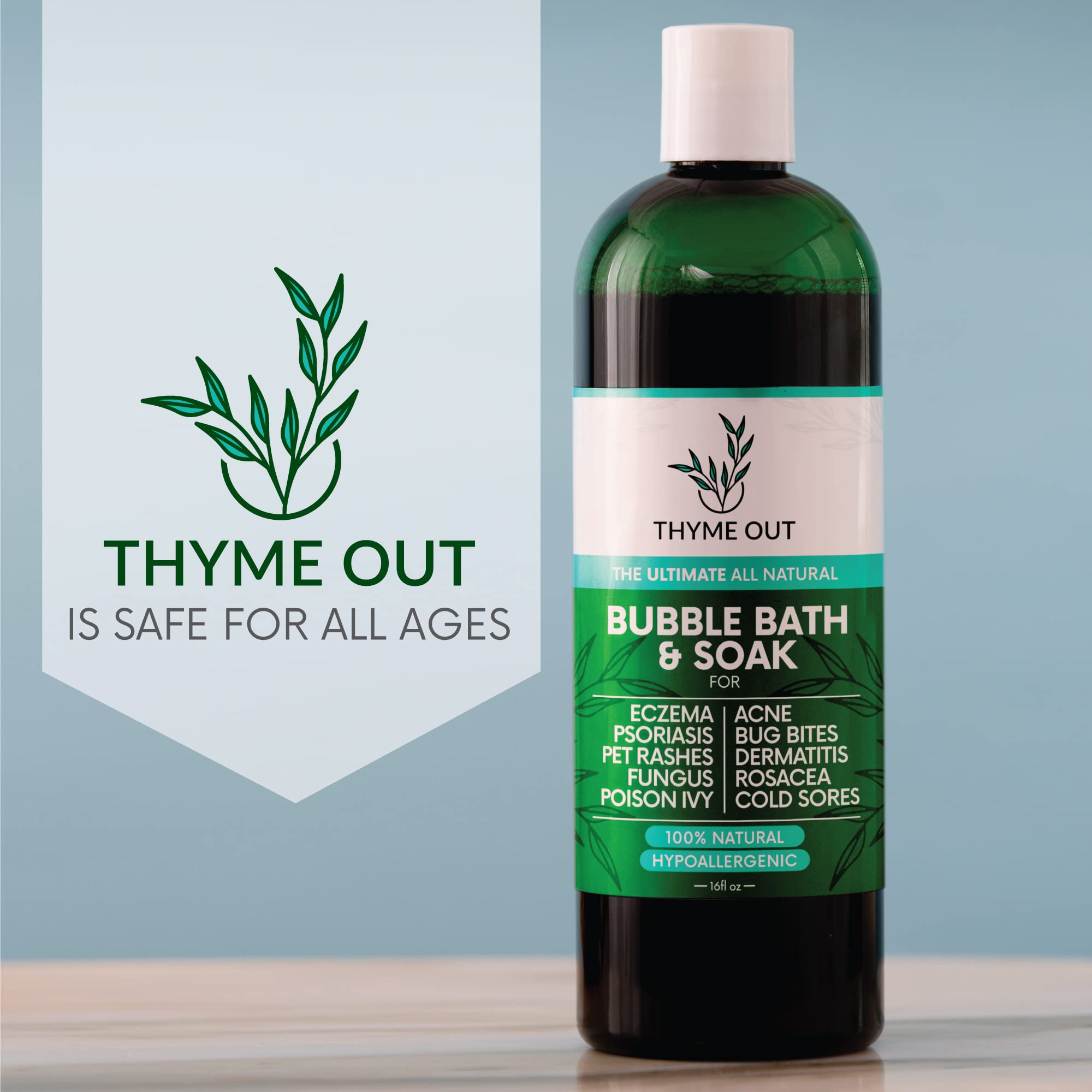 Thyme Out uso familiar seguro para toda la familia.